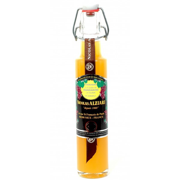 Essig mit Mandarinenfruchtfleisch und Gewürznelken (250ml)