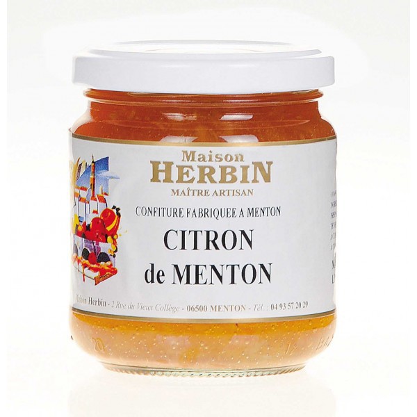 Konfitüre mit Zitronen aus Menton (230g)